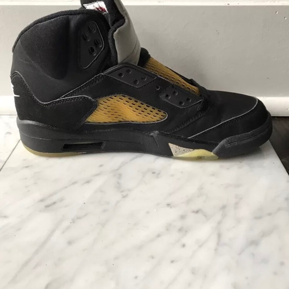 Air Jordan 5 Retro Black Metallic Silver 1999 - Picture 6 of 8